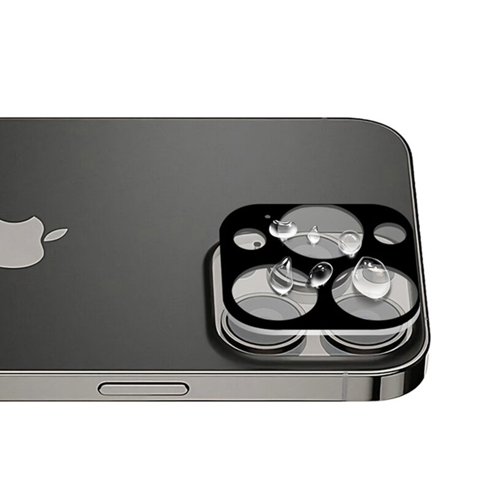 Techsuit vidro protetor para câmera para Apple iPhone 13 Pro/iPhone 13 Pro Max - preto