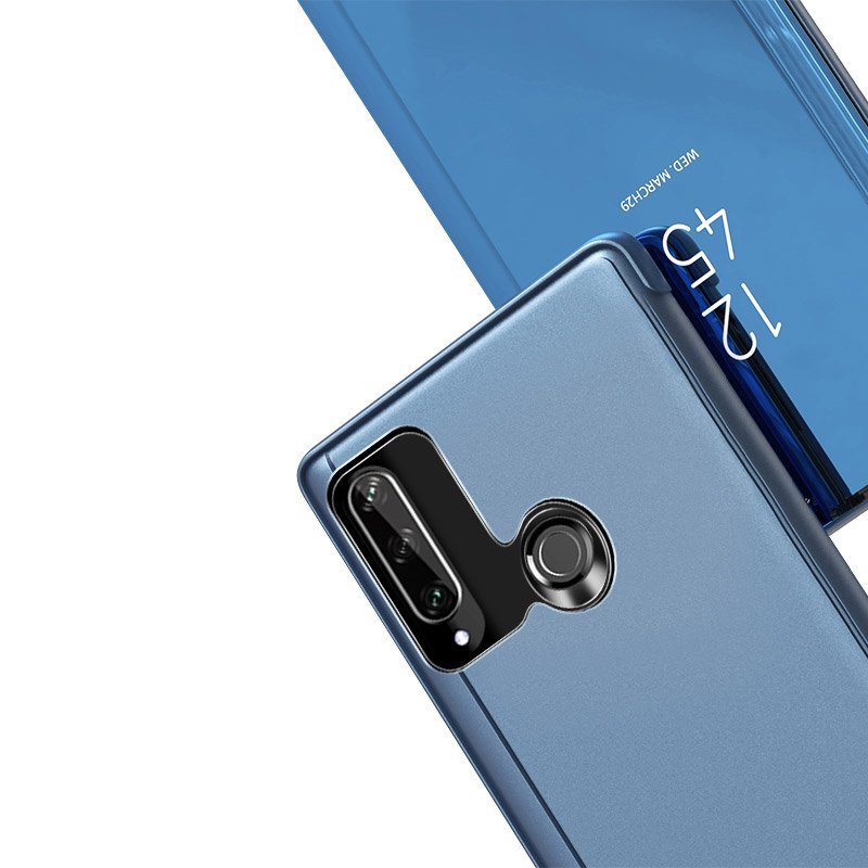 Capa Clear View para Huawei Y6P - preto