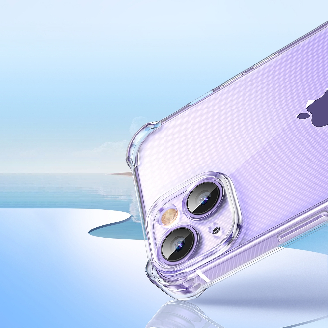 Capa de gel protetora Ugreen para Apple iPhone 14 - transparente