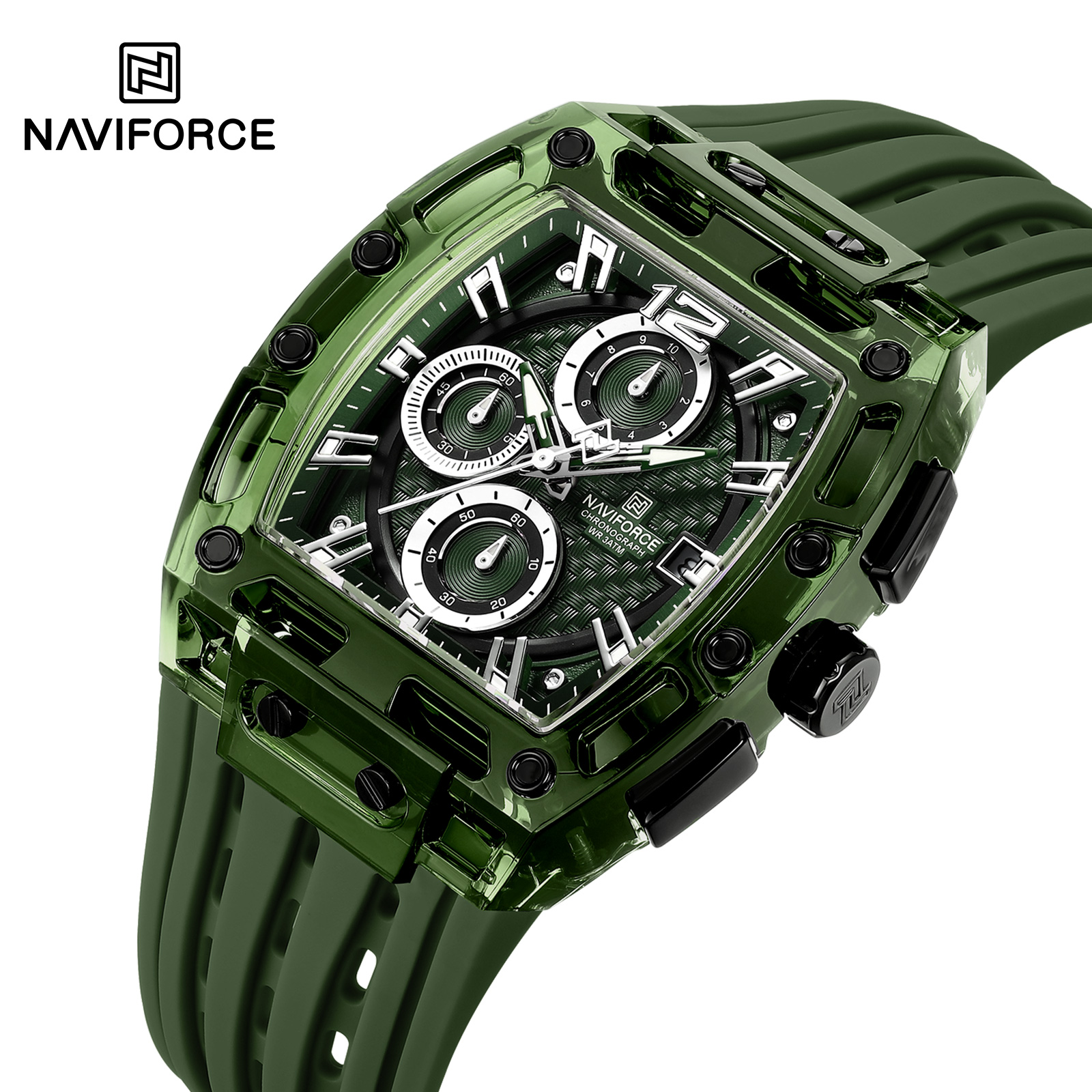 Relógio NAVIFORCE SI-38618 - Verde