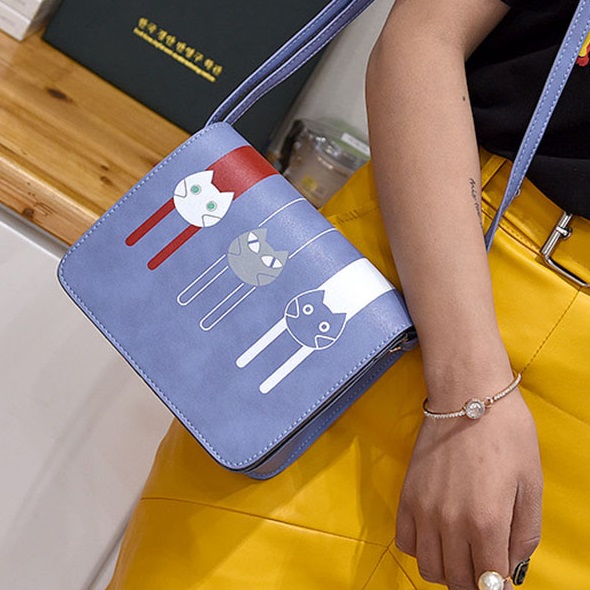 Bolsa Gatinhos - Preta