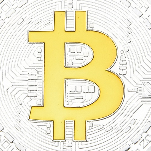 Moeda Bitcoin CA-13437 - Dourada / Tipo2