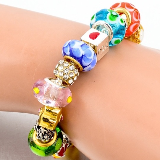 Bracelete ET-2183 - Prateado/Verde 3