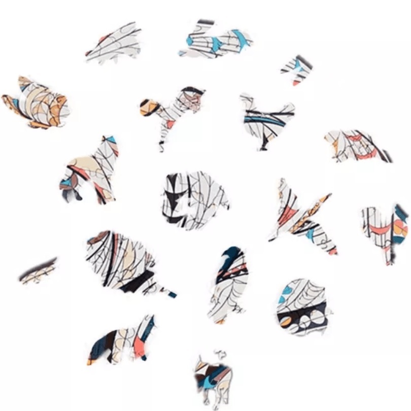 Puzzle de madeira - Adler / M