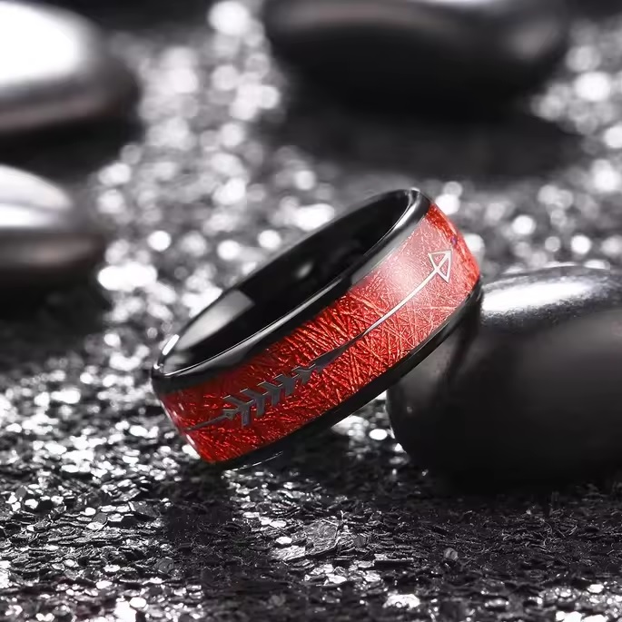 Anel Arrow - Vermelho / 65mm