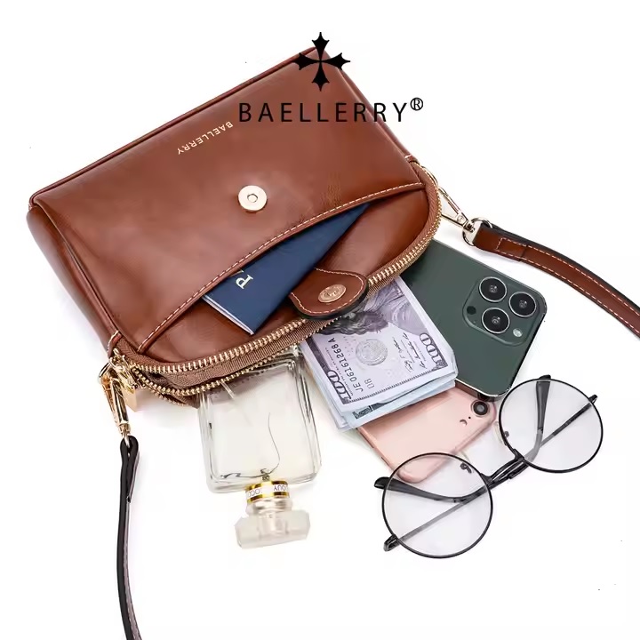 Bolsa Baellerry LO-35567 - Castanha