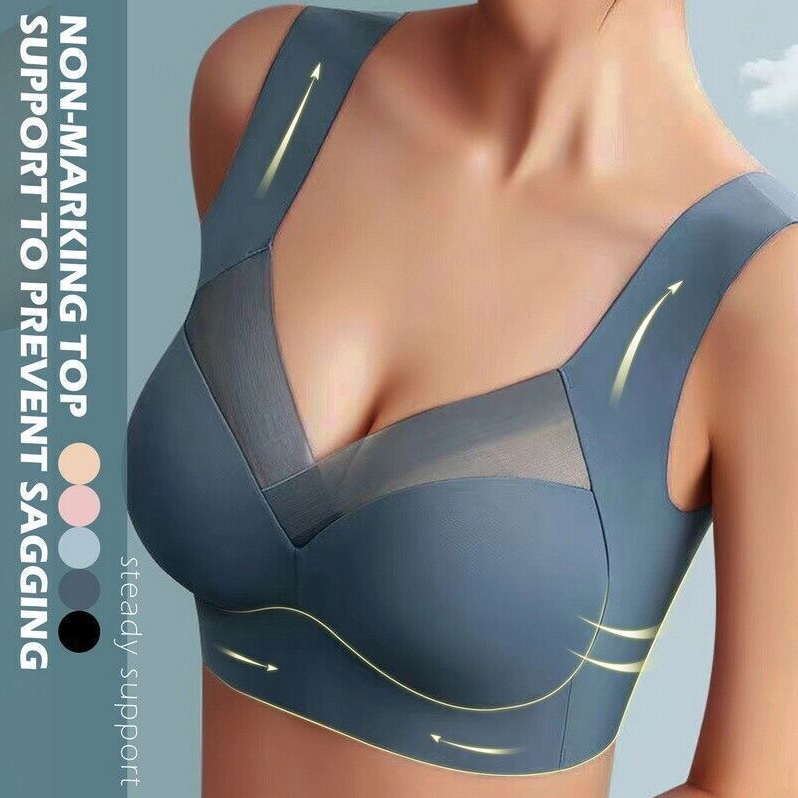 Sutiã sem costura CO-30611 - Preto / 6XL
