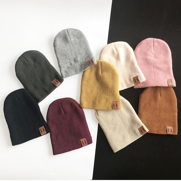 Gorro infantil liso - Verde escuro