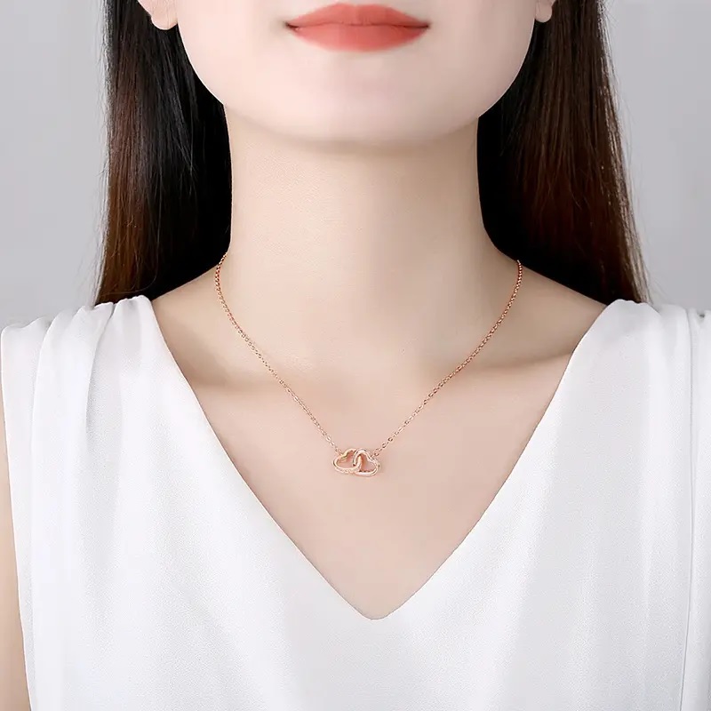 Colar DO-28344 - Ouro Rosa