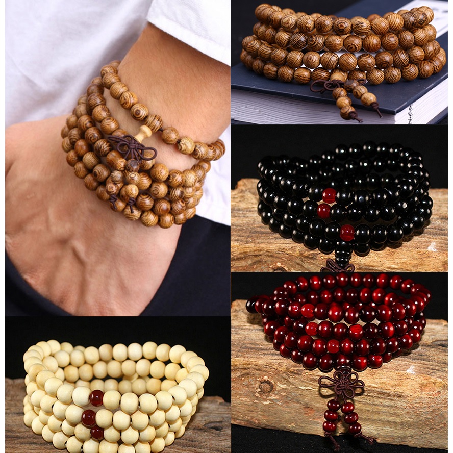 Pulseira de Madeira - Branca