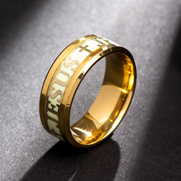 Anel Jesus-Dourado/67mm
