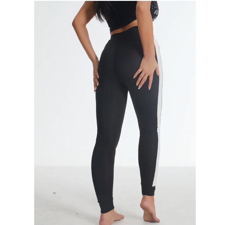 Leggings EA-30366 - Preto / Branco / L