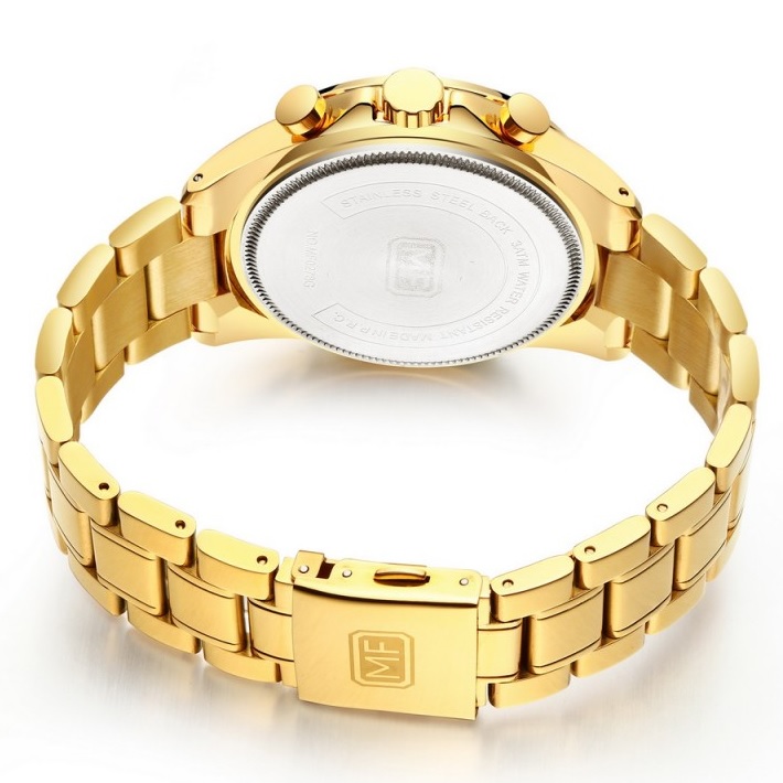 Relógio Mini Focus RA-23901 - Dourado / Azul