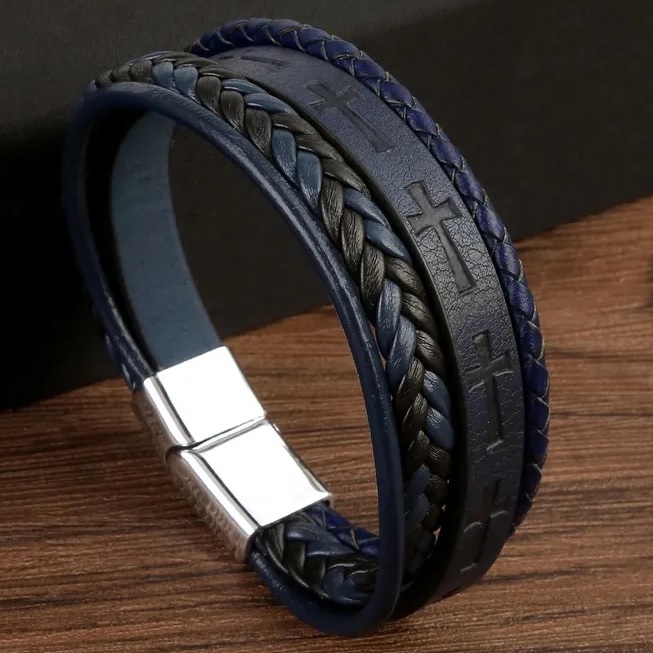 Pulseira MU-33308 - Castanho / 21cm