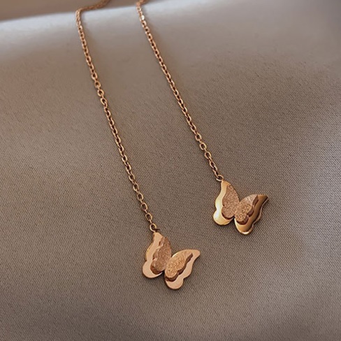 Brincos BR-20680 - Dourado / Rosa