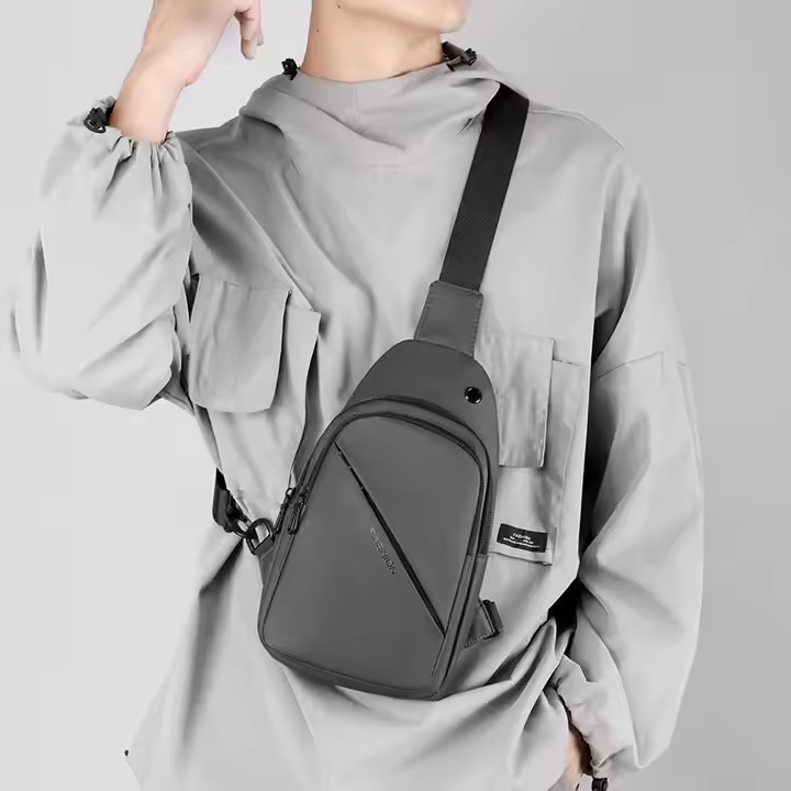 Bolsa de ombro NI-35562 - Cinza