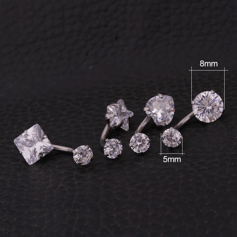 Brinco piercing LI-23612 - Prateado / Círculo