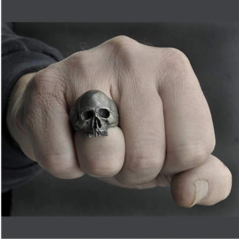 Anel Caveira-Preto/62mm