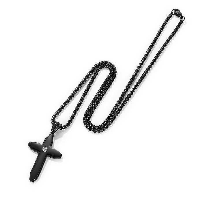 Colar SC-20495 - Preto