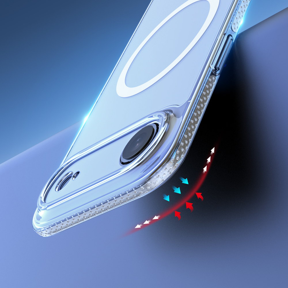 Capa Dux Ducis Clin Mag para Apple iPhone 17 - transparente