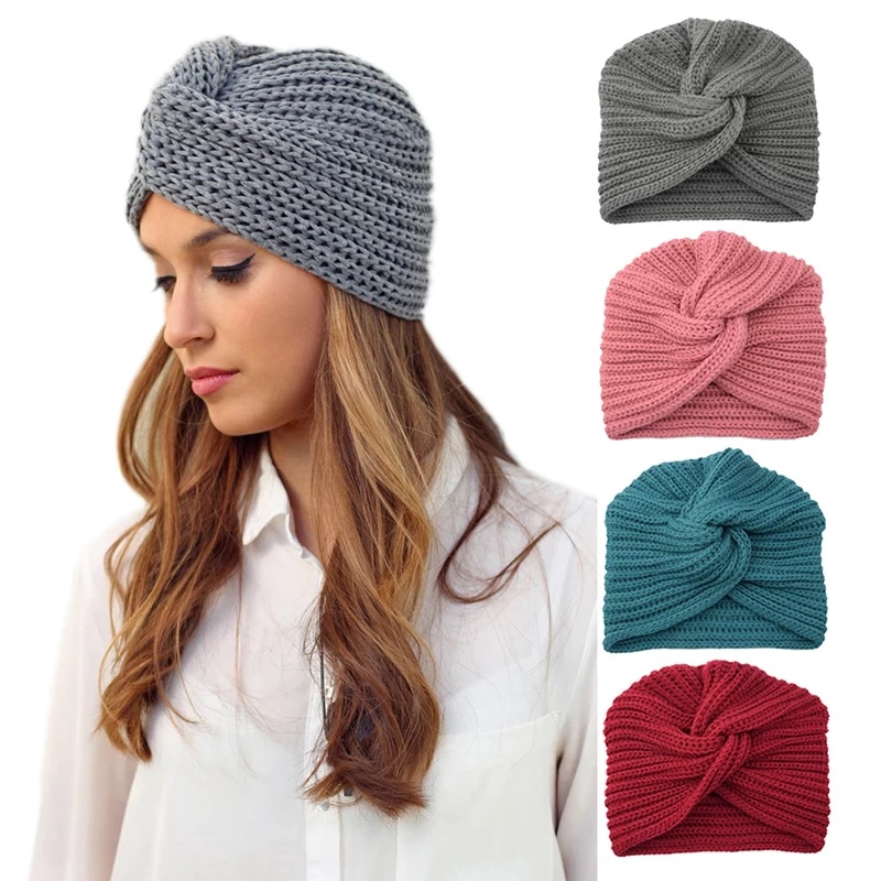 Gorro Turbante - Caqui