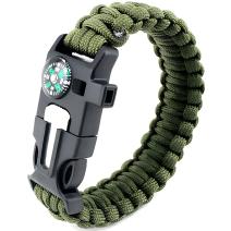 Pulseira de sobrevivência / Tipo1 - Verde