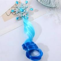 Presilha de cabelo Star com trança - Azul