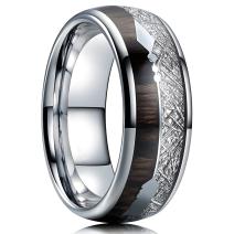 Anel Arrow - Prateado / Castanho / 69mm