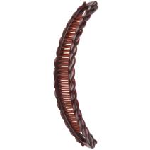 Presilha de banana para cabelo - Castanha