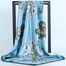 Lenço KA-33859 - Azul / Flores