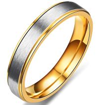 Anel masculino LO-17425 - Dourado / Prata / 67mm