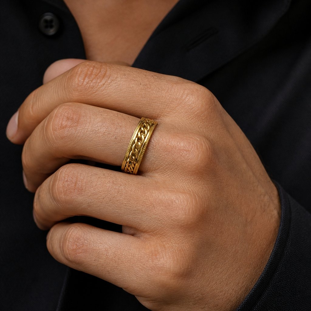 Anel CH-16866 - Dourado / 57mm