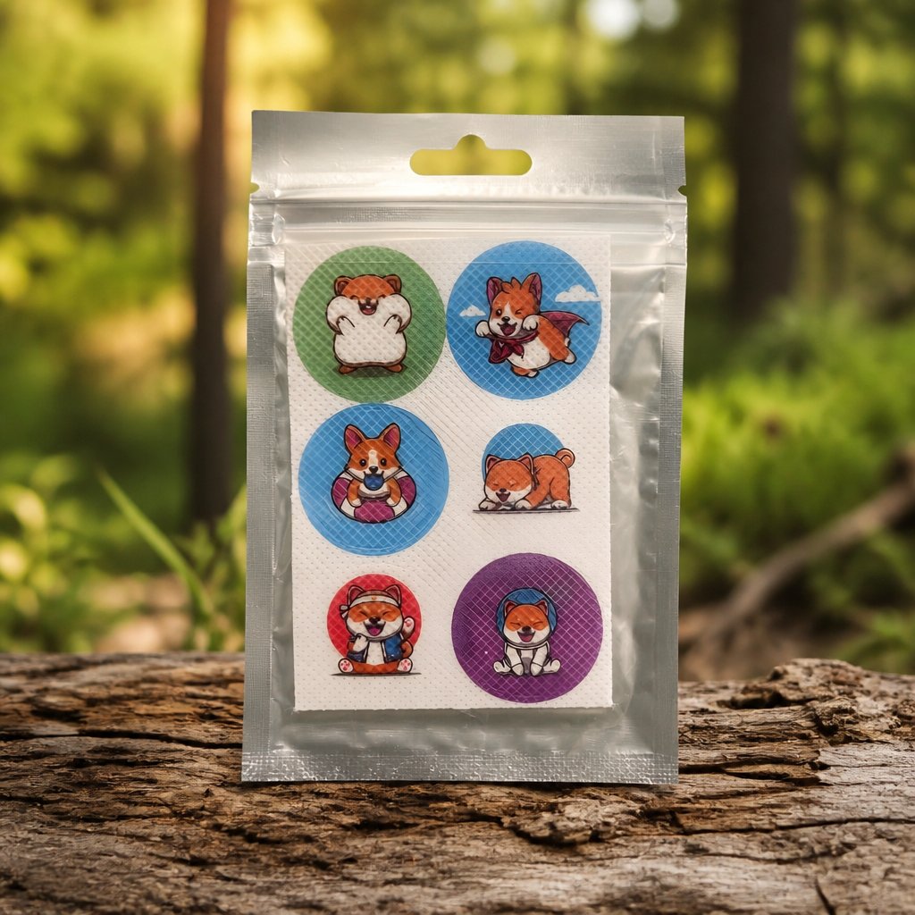 Adesivos repelentes - Hamster2
