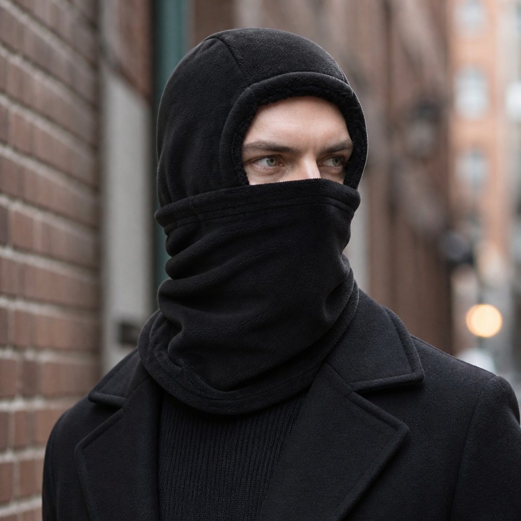 Balaclava de Inverno - Preto