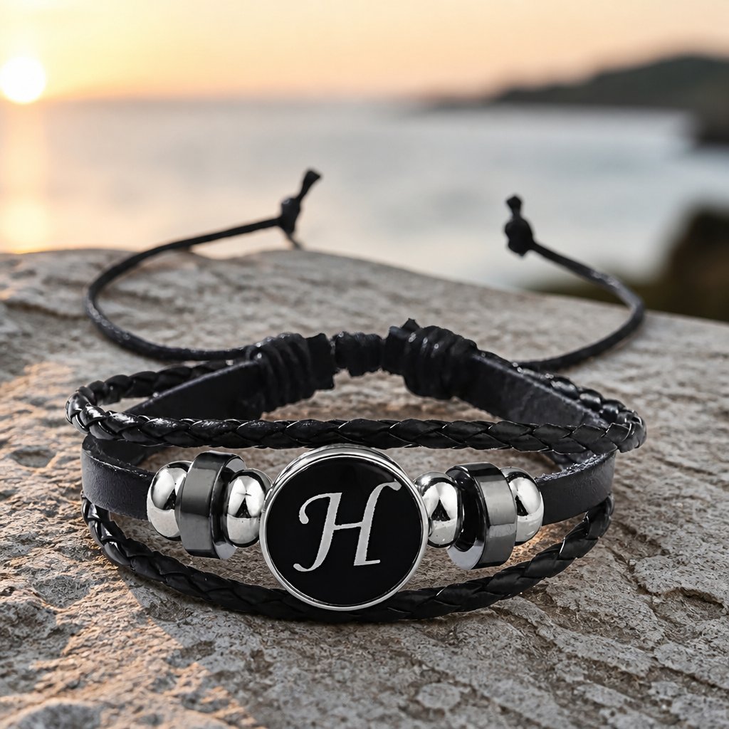 Pulseira Alfabeto - H