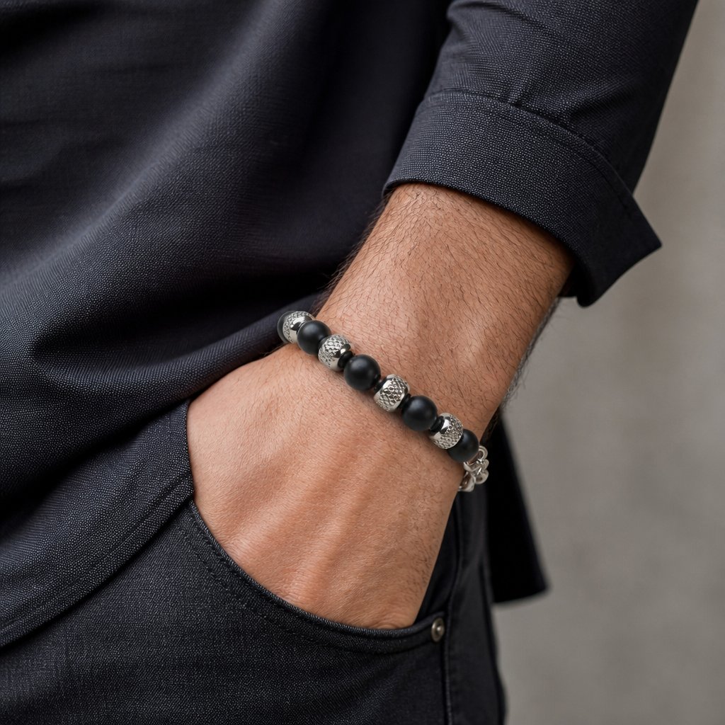 Pulseira VO-34504 - Preto / Mate