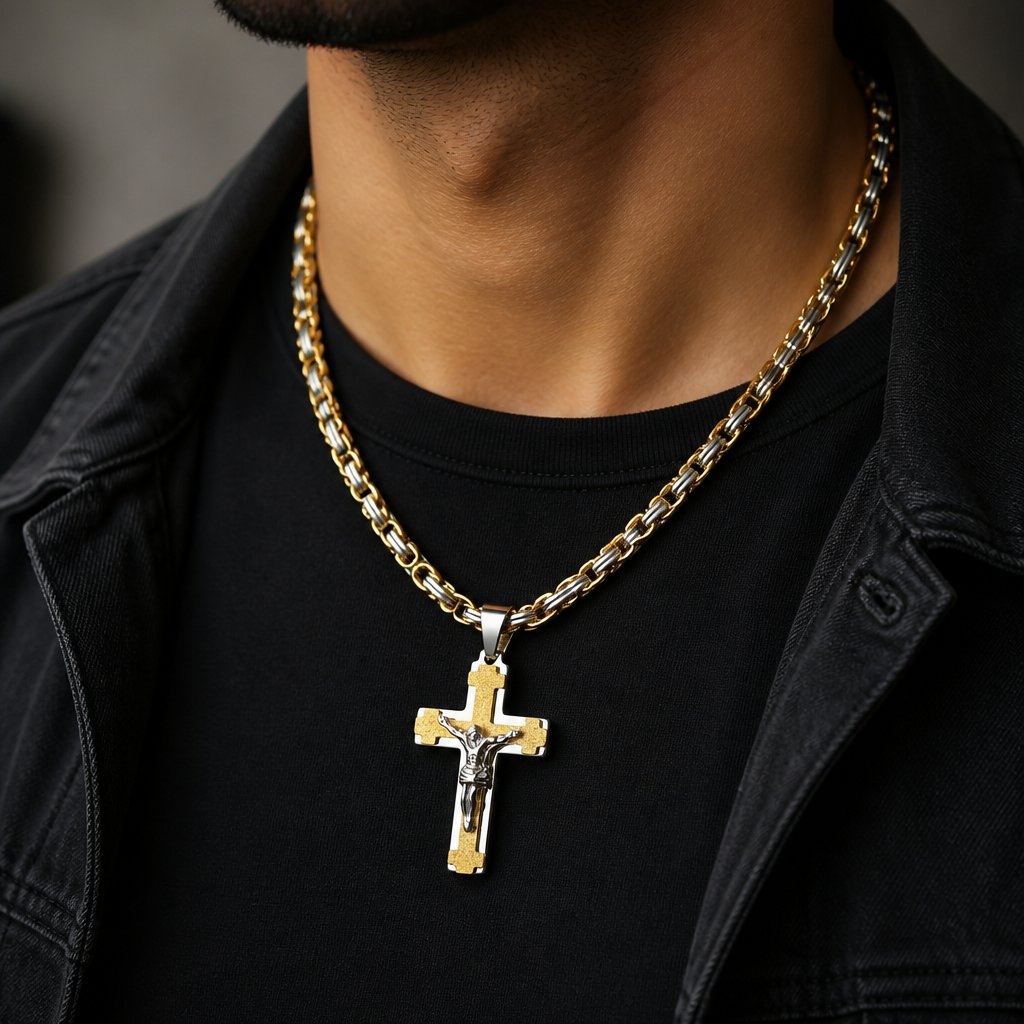 Colar masculino BE-4826 - Tipo2